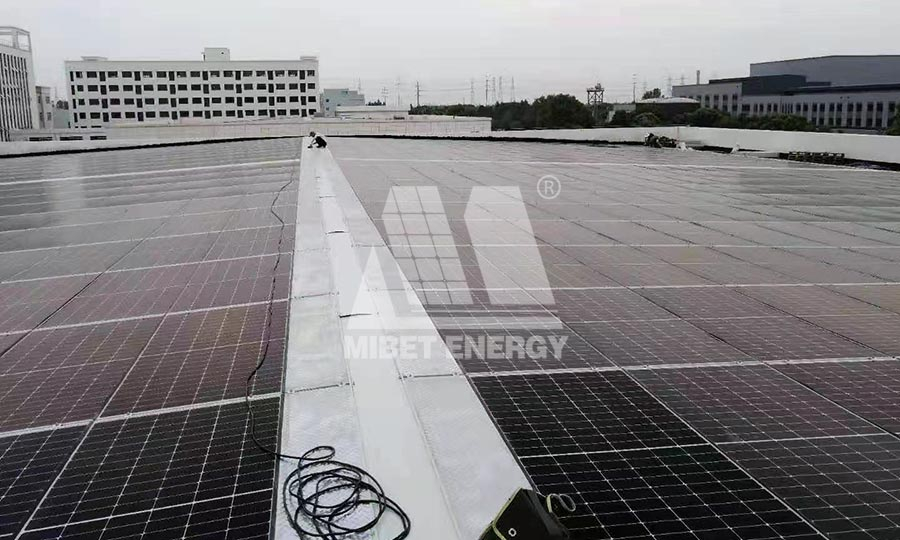 中國(guó)杭州彩鋼瓦屋頂BAPV項(xiàng)目-2