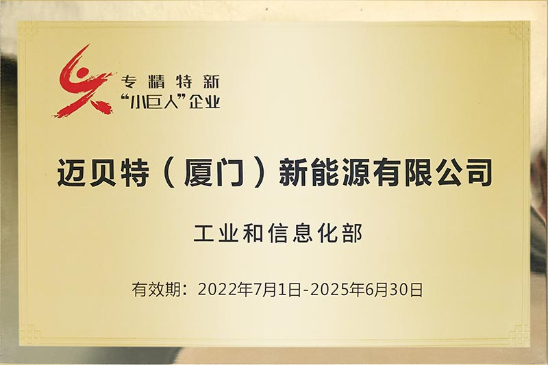 國家級(jí)“專精特新”小巨人企業(yè)