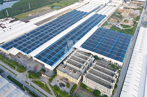 邁貝特助力嘉俊陶瓷21.5MW屋頂項(xiàng)目成功發(fā)電！