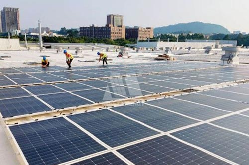 剛?cè)岵?jì)！邁貝特屋頂柔性組件固定支架聚光煥能！