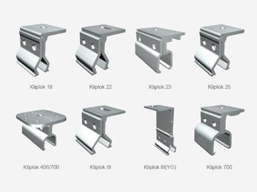 金屬屋頂太陽能夾具 (角馳)